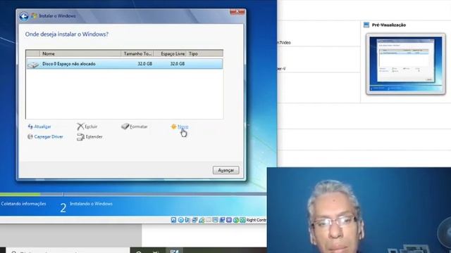 Aula S. O. 2 - Instalação do Windows 7 na Oracle VM Virtual Box смотреть онлайн