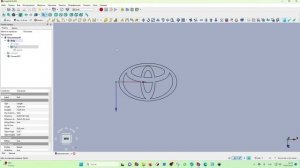 FreeCAD Часть 42. 3Д текст или лого на кривой поверхности