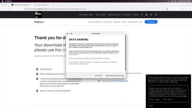 Instalación de PHPStorm (macOS Monterey) смотреть онлайн