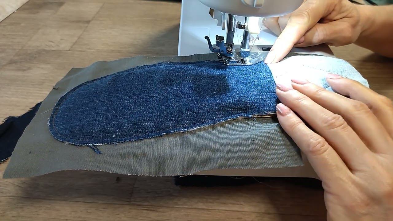 Отходы в доходы.Шьем тапочки из джинсовых кусочков смотреть онлайн