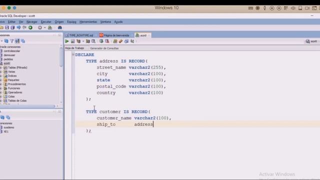 Uso de Variable Record || #Oracle смотреть онлайн