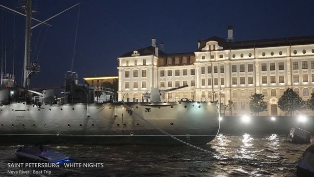 Saint Petersburg Walking And Boat Tour - 4К 50fps?- Rising Draw Bridges - White Nights - Russia смотреть онлайн