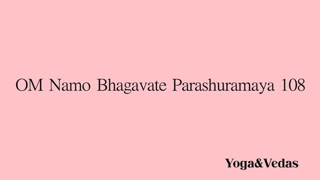 Пятница. Венера. OM Namo Bhagavate Parashuramaya смотреть онлайн