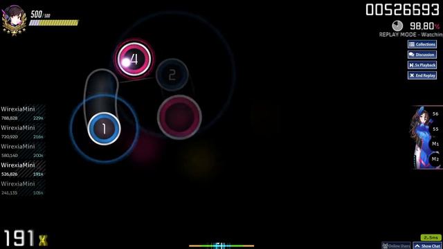 Клавамышь нуб(600+pp) проходит второй инсейн в жизни! смотреть онлайн