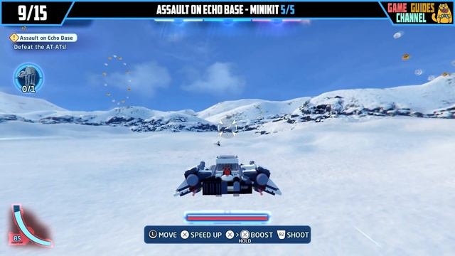 Assault on Echo Base 100% Walkthrough LEGO The Skywalker Saga смотреть онлайн