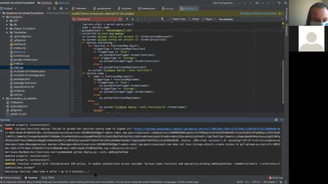Python + Firebase Function Trigger with Harrison Mbemba смотреть онлайн