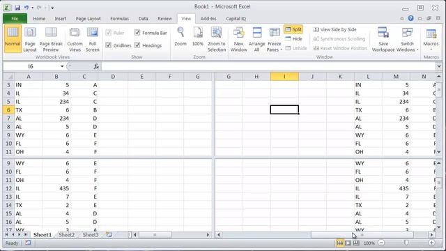 Excel Shortcuts - Split Screen смотреть онлайн