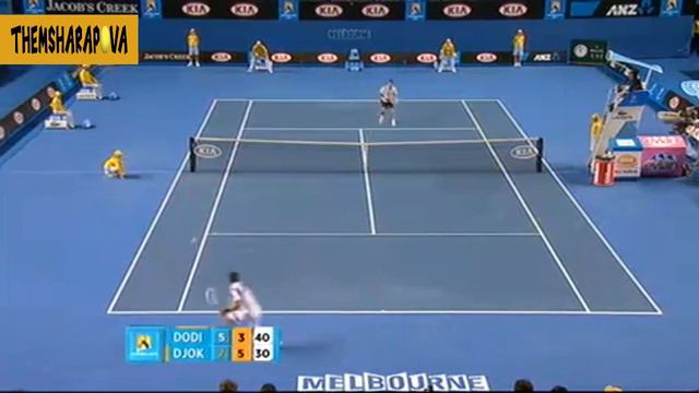 Novak Djokovic vs Ivan Dodig AO 2011 Highlights смотреть онлайн