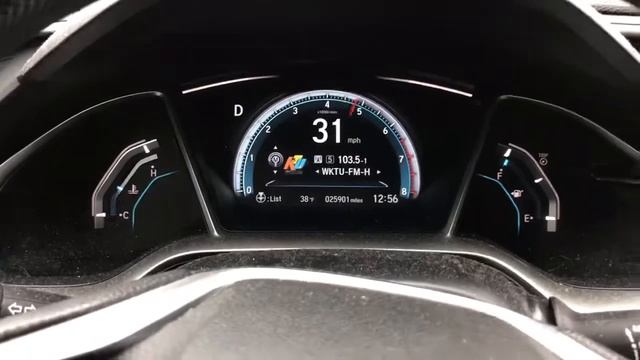0-60 2016 Honda Civic 1.5T CVT