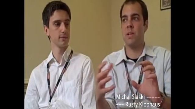 Interview with Michal Slaski and Rusty Klophaus смотреть онлайн