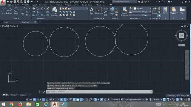 AUTOCAD 2020 : Right Click as Repeat Command & Shortcut menu смотреть онлайн