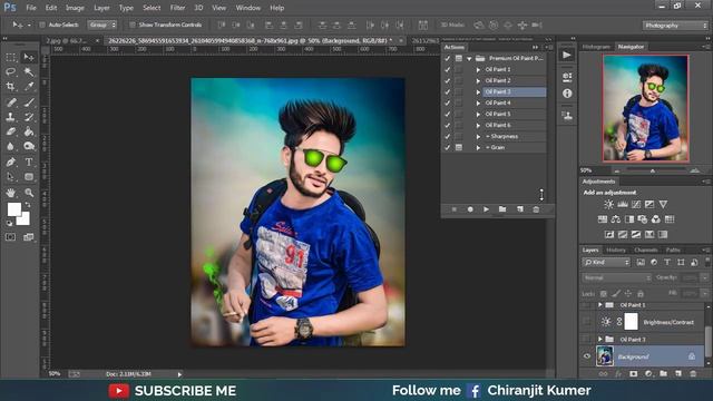 How to Install / Use Oil Paint Filter For Photoshop Without any Graphic Card смотреть онлайн