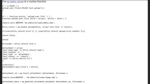 Wordpress: Front end post and upload file, image for users without plugin (2 Solutions!!) смотреть онлайн