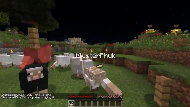 Minecraft Goat Simulator: Destroying B-Dubs House! смотреть онлайн