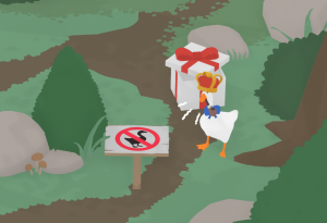 Untitled Goose Game // Быстрое прохождение до звона колоколов