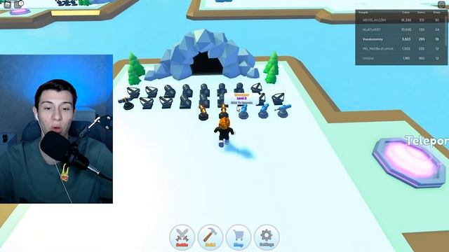 Симулятор Защиты Острова Роблокс! Defense Island! Roblox!