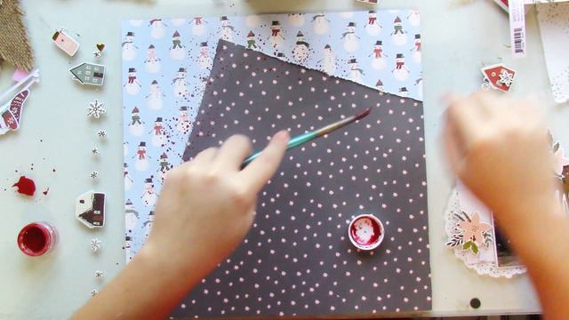 Scrapbook Process #271 | Winter Wonderland | Holiday Scrappin' 2020 | Simple Stories Winter Cottage смотреть онлайн