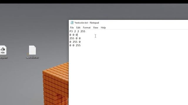 Create a bitmap image just using notepad! [RNDBITS-041] смотреть онлайн