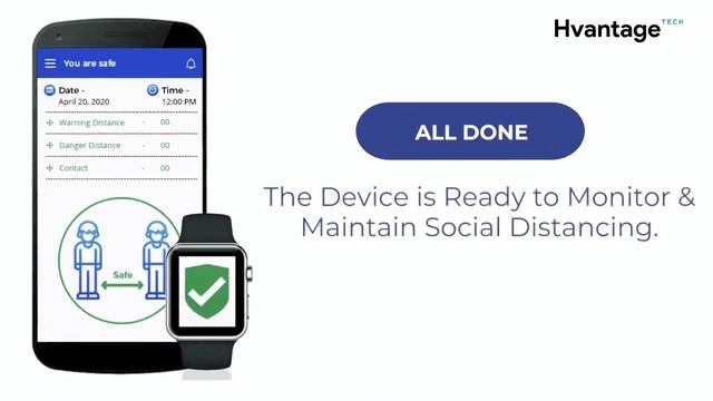 H - Guard - How It Works! Best Wearable Technology to Maintain, Monitor the Social Distance смотреть онлайн