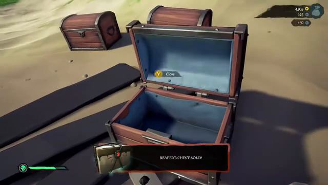 Sea of Thieves selling reapers chest and getting attacked by skeleton ships! смотреть онлайн