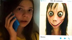 ПЕРВАЯ ЖЕРТВА МОМО В WHATSAPP!