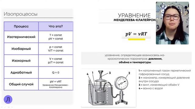 Молекулярная физика | Соня Бурулева | Физика ЕГЭ смотреть онлайн