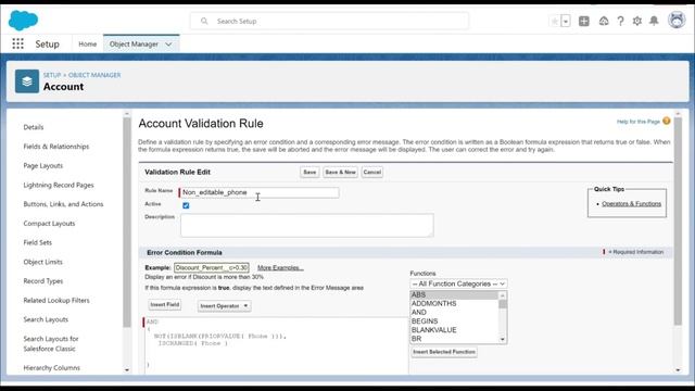 Salesforce Lightning (Validation rule): Make a user by pass the validation rule смотреть онлайн
