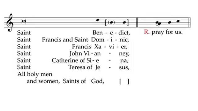 LITANY OF THE SAINTS смотреть онлайн