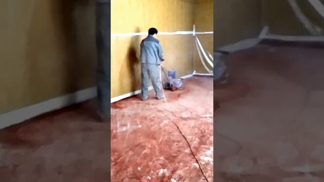 Шлифовка полов