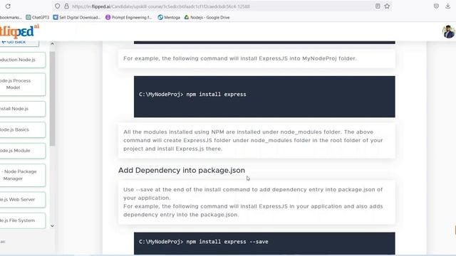 Module 6 NPM | Introduction to Web Framework : Node.js | Full Stack смотреть онлайн