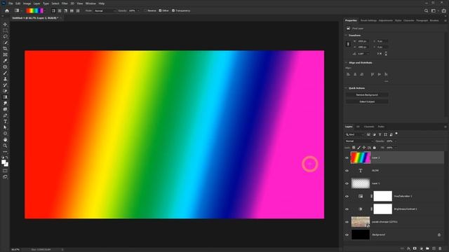 Glowing Text Effect - Rainbow Neon Light - Photoshop Tutorial смотреть онлайн