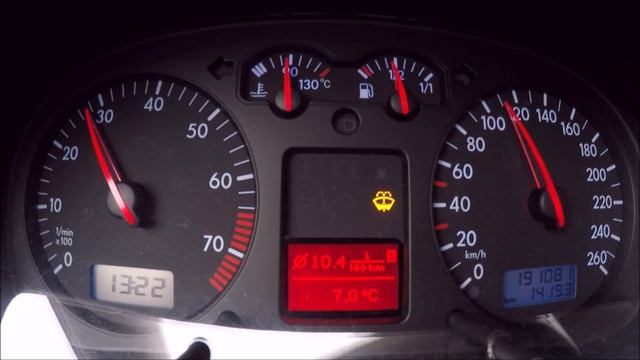 Volkswagen Golf IV 2.8 V6 4Motion (204PS) Accelerating 100-200 Km/h 80-120 Km/h (1080p Full HD) смотреть онлайн