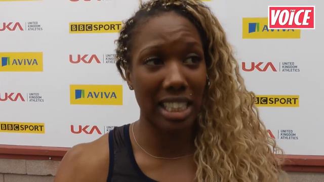 Montell Douglas talks to the Voice Newspaper following her 2012 trials 100m bronze смотреть онлайн