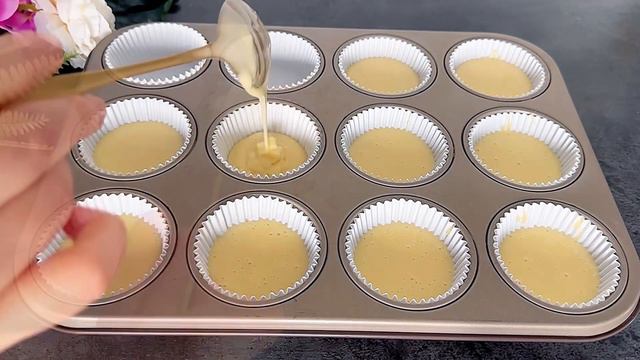 Préparez cette Recette pour le goûter! Avec 2 oeufs seulement! Recette simple et savoureuse смотреть онлайн