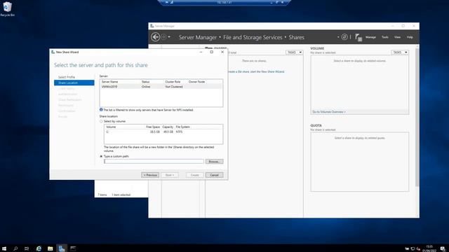 How to Configure NFS Server on Windows Server 2019 смотреть онлайн