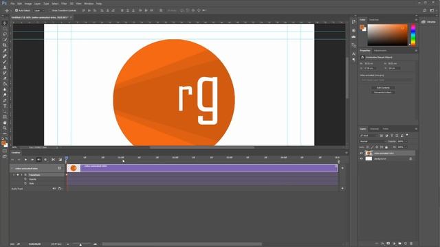 Simple Animation in PhotoShop CC Tutorial смотреть онлайн