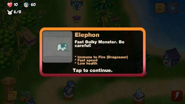 Cutie Monsters Tower Defense Android смотреть онлайн