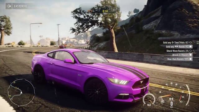 Need for Speed RIVALS 2015 Edition Ford Mustang GT Neon Pink HD смотреть онлайн