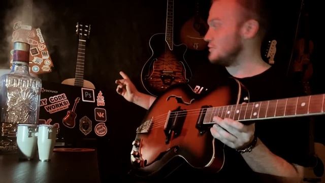 Lviv Semi-acoustics. Review of the fantastic Soviet guitar. #guitar #rewiew смотреть онлайн