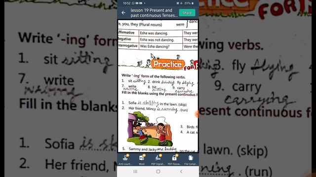 Lesson 19 Present and past continuous Tenses (The Base) G-5 смотреть онлайн
