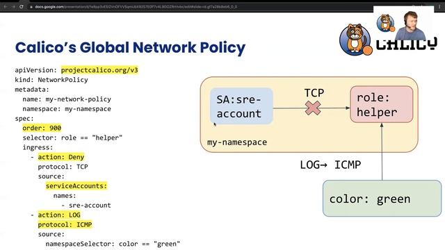Project Calico Network Policies смотреть онлайн