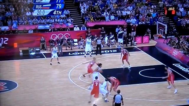 Олимпиада 2012 баскетбол АргентинаРоссия))