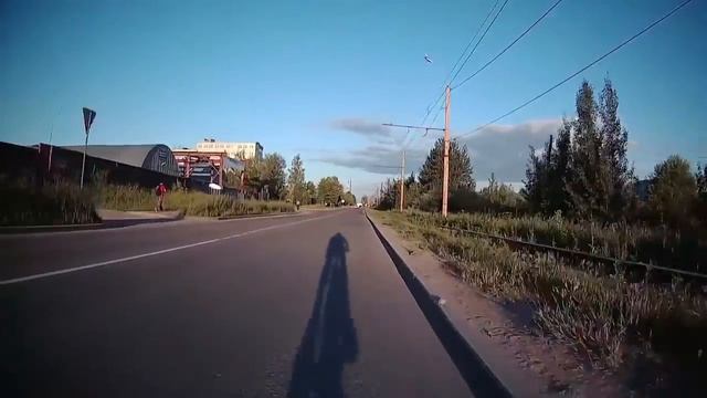 Погоня за тенью или 35 км/ч на МТБ по Смольянинова (Смоленск) смотреть онлайн