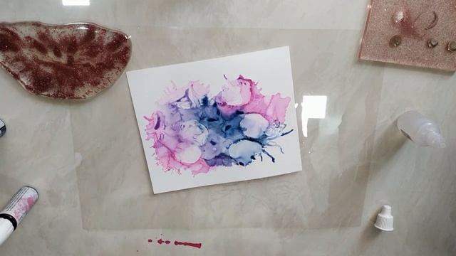 Alcohol ink art смотреть онлайн