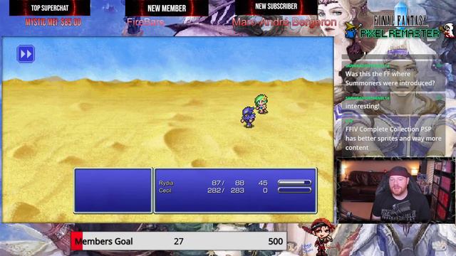 Final Fantasy 4 Pixel Remaster - Let's get Spoony! смотреть онлайн