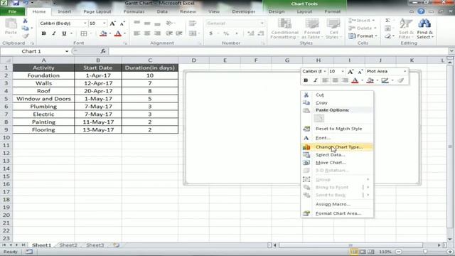 HOW TO CREATE A GANTT CHART IN EXCEL смотреть онлайн