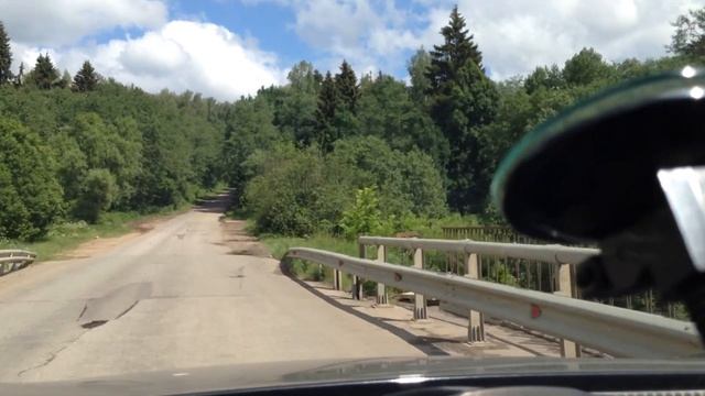 Живописная дорога от усадьбы Середниково смотреть онлайн