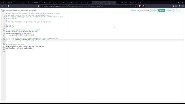 Como configurar pythonanywhere con Django y MySQL смотреть онлайн