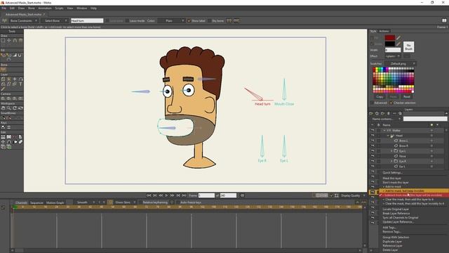 Маски в Moho. Урок 2 - Продвинутые конструкции