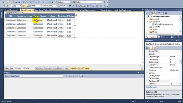 Grid view Edit Delete in asp.net 4.0 смотреть онлайн
